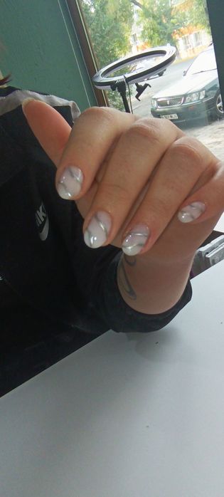 Маникюр с гель покрытием