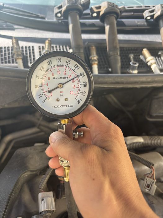 Эндоскопия двигателей. Замер компрессии