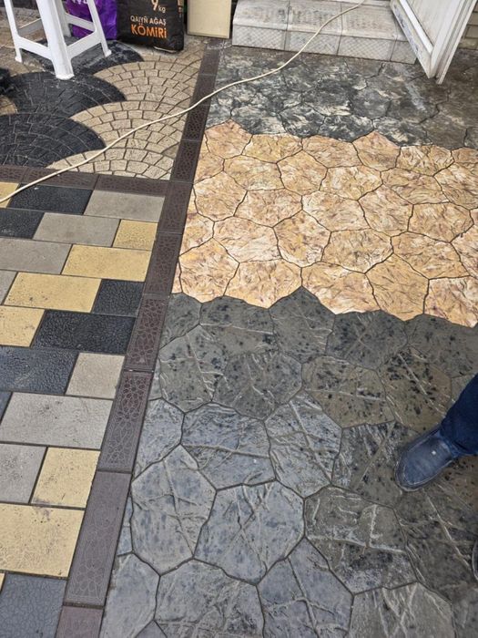 Брусчатка , тротуарная плитка