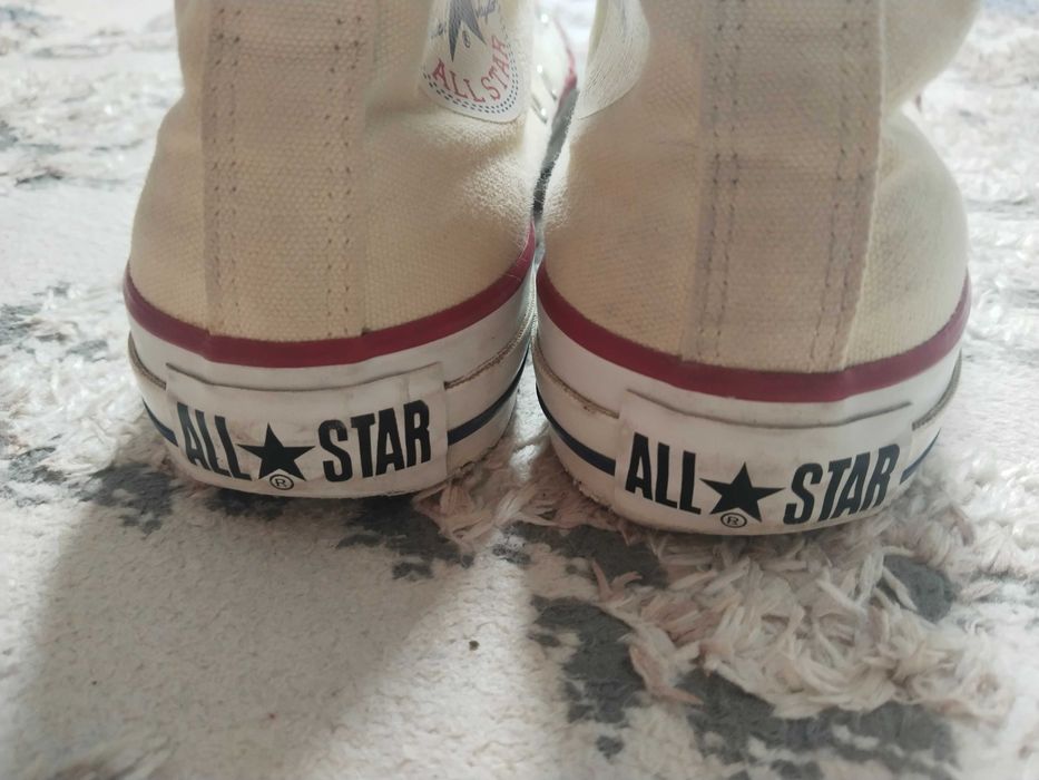 converse белые 37-38 размер