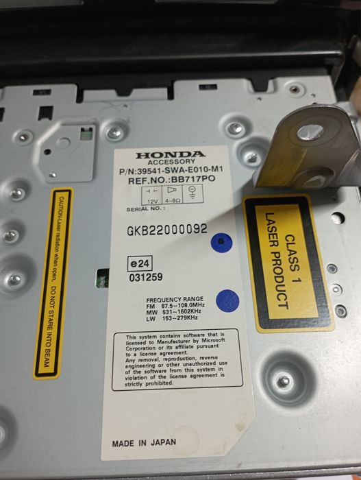 Honda crv 3 мултимедия