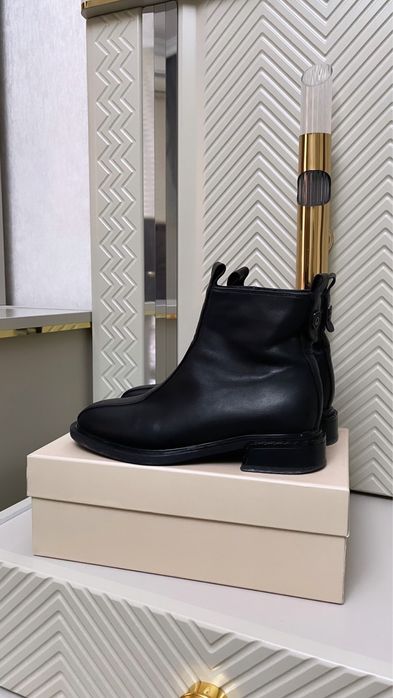 Полусапоги из натуральной кожи