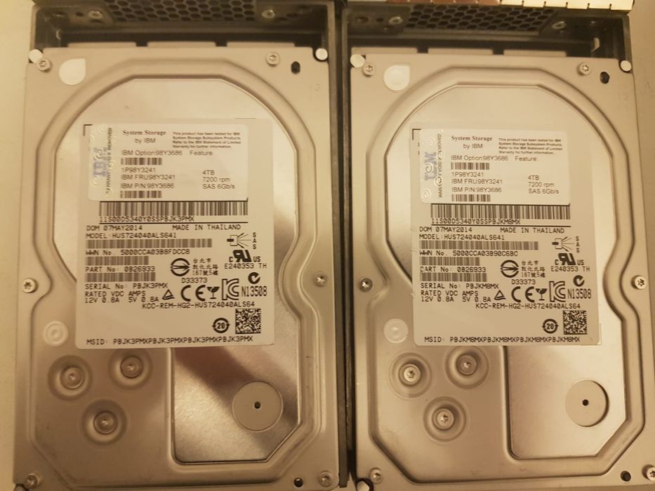 Server Dell Poweredge R720, 2xE5-2650 v2, 72 GB ram, 2x4TB SAS 3.5"