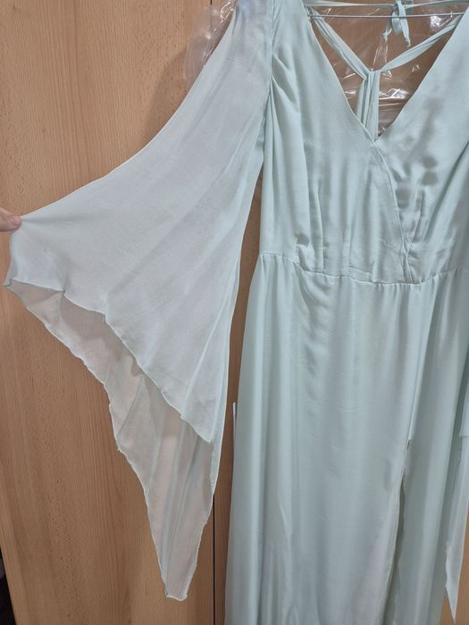 Rochie mireasa matase naturala