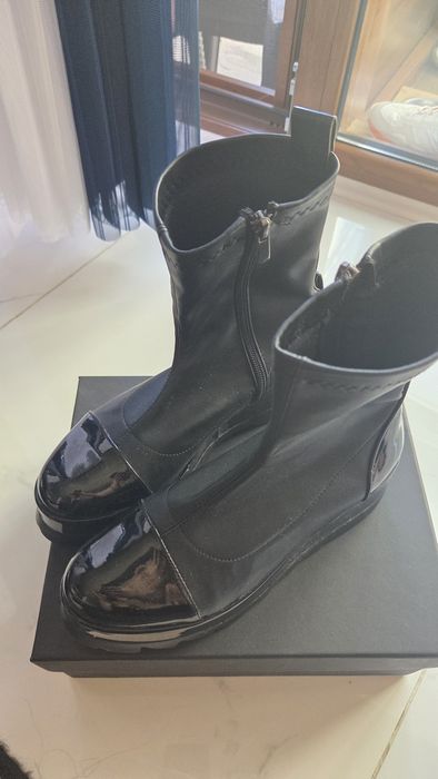 Дамски боти високи с цип