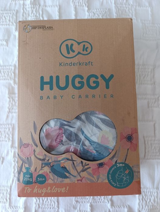 Ергономична раница за носене на дете  Kinder Kraft Huggy