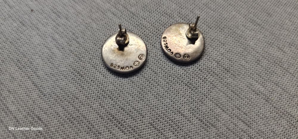 Сребърни обици Харли Дейвидсън