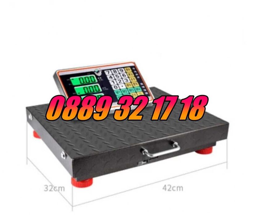 Безжичен кантар до 600 кг, електронна безжична везна до 600 кг