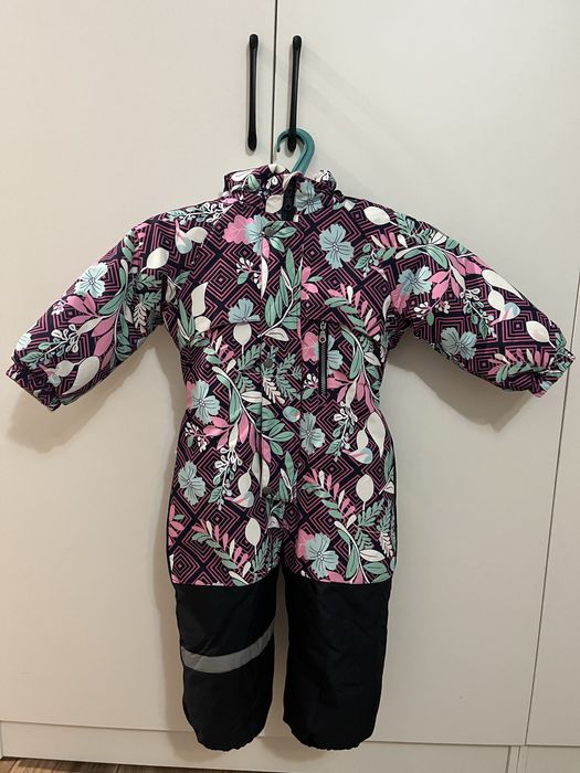 Комбенизон зимний для девочки