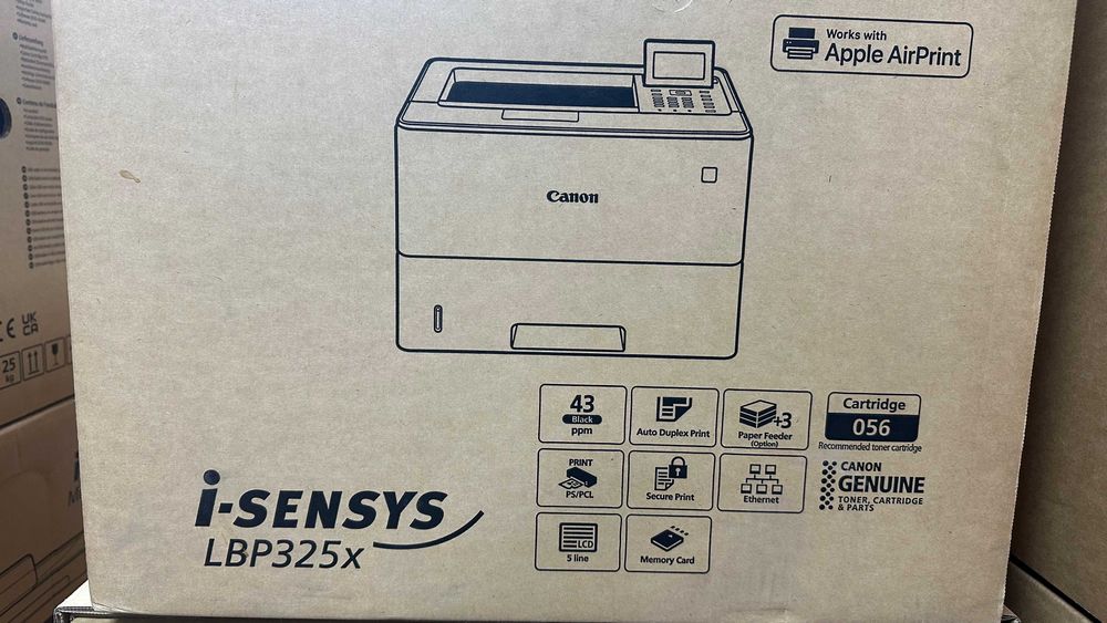 Canon i-SENSYS LBP325x – Бизнесингиз учун кучли ва ихчам ечим!
