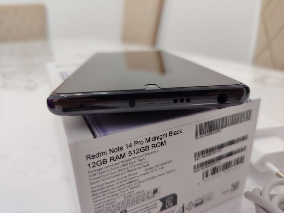 Redmi note 14 pro 512 GB ОЗУ 12ГБ+4ГБ