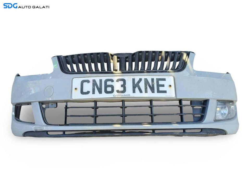 Bara Spoiler Fata Skoda Fabia 2 Facelift FL 2007 - 2014 Culoare LF7A [1546]