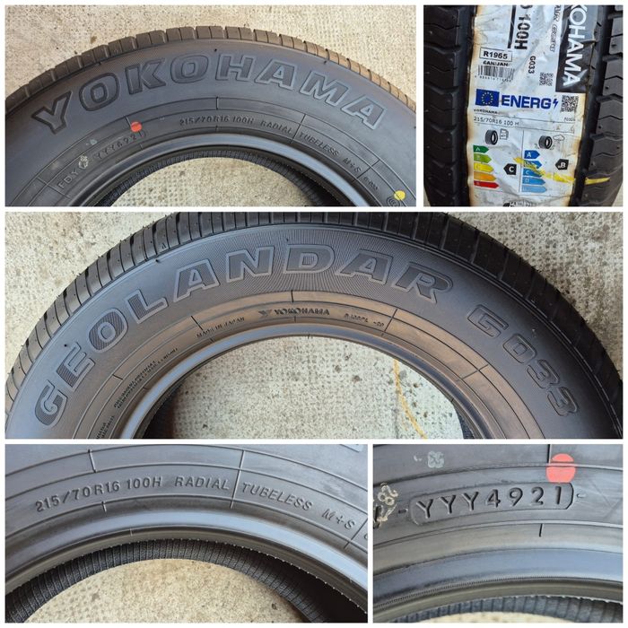 O bucată 215/70 R16 100H Yokohama Geolandar GO33 vară