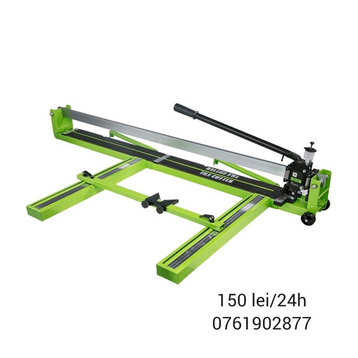 Închiriez mașină de tăiat gresie și faianță, ventuză vibratoare plăci