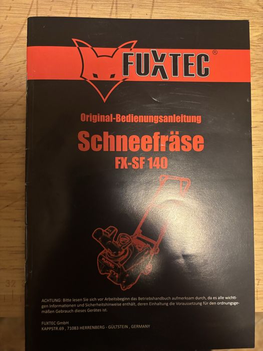 Masina dat zapada Fuxtec