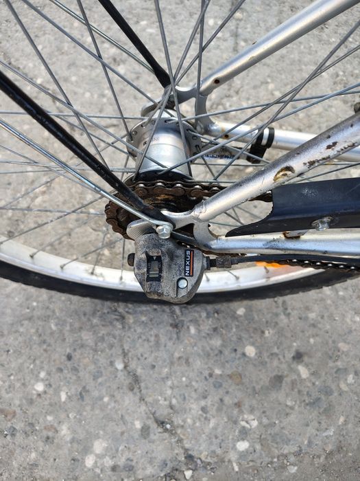 Bicicleta Pegasus Zoom roti 24. 3 viteze in butuc Nexus Shimano.