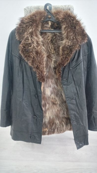 Мужская кожаная куртка