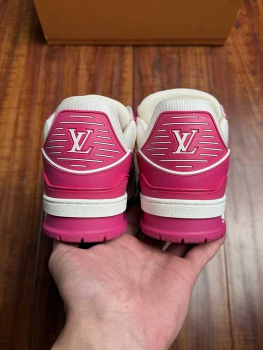 Louis Vuitton Trainer LV Monogram White Pink 36-42