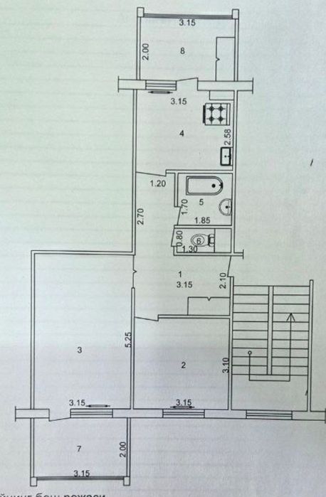 Продаётся квартира 2/2/5 Хумаюн Ахмад Югнакий №У700