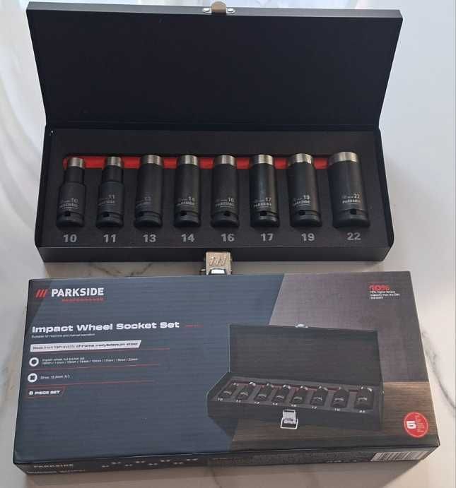 Акумулаторен ударен гайковерт Parkside Performance PPDSSA 20 Li B2 – Brushless – 600 Nm – 20V – нов, с гаранция