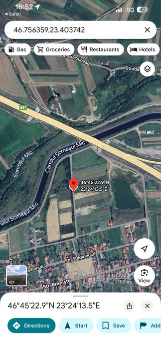 Teren intravilan Gilau, Braniste, 700 m2