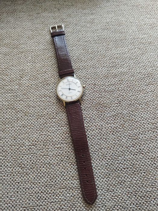 Ceas Sekonda barbatesc cu curea de piele Functional