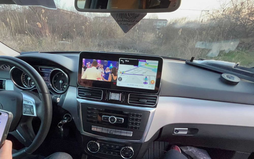 Navigatie Android Mercedes ML GL C class E class Carplay