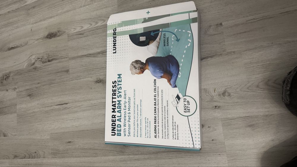 Sistem alarmă sub saltea – Lunderg | Wireless Early Alert