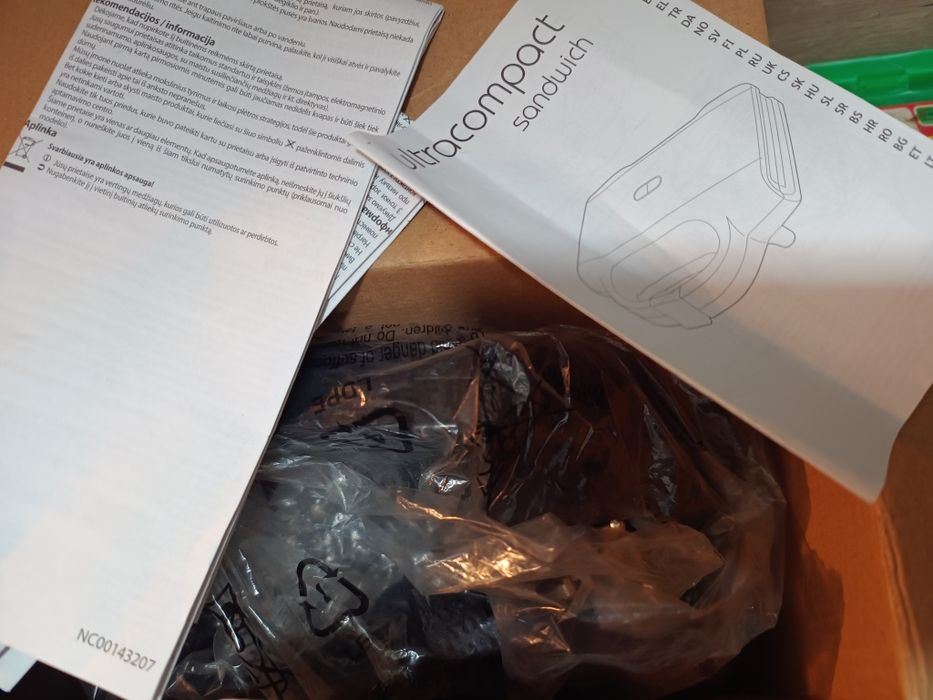 Gratar, grill, sandwish maker Tefal NOU