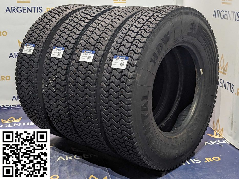 Set 4 anvelope 11R22.5 Continental (cod S101219C)