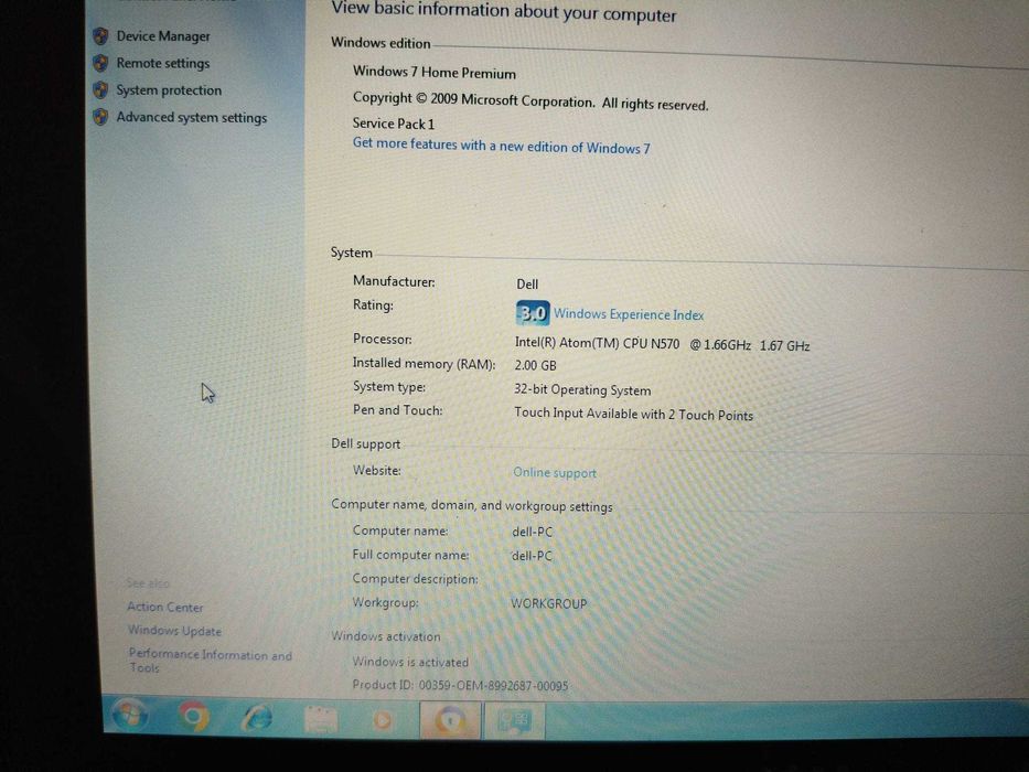 Vand laptop Dell ecran reversibil