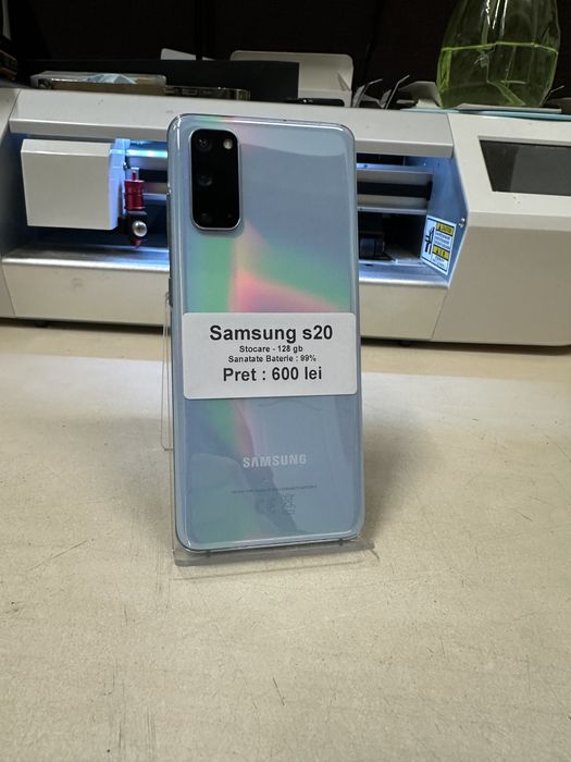 Samsung s20 / 128 gb / folie sticla cadou / garantie