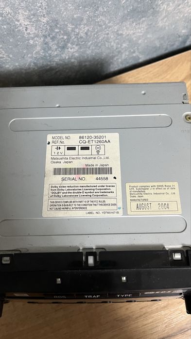 Магнитолла Toyota 4Runner