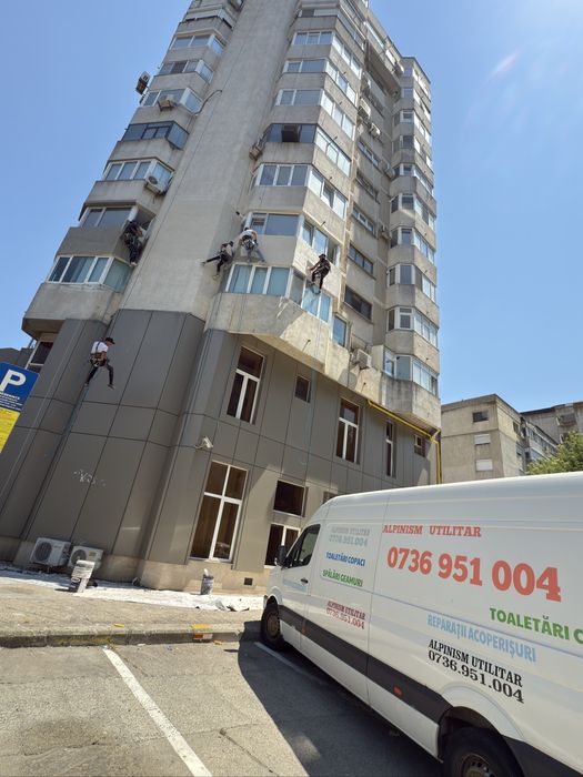 Izolatii exterioare cu alpinisti utilitari NON-STOP