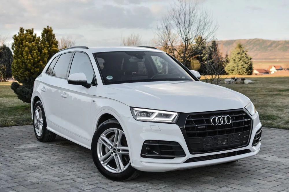 Audi Q5 S-Line Full-LED Quattro Virtual Cockpit Distronic Perne Aer Side+Lane