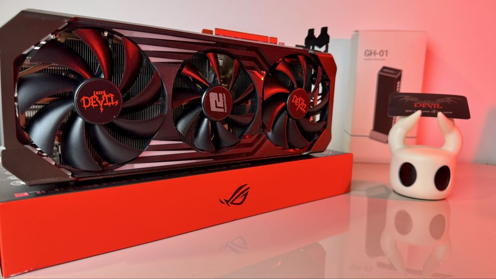 Placa video Radeon RX 6800 XT Red Devil 16GB GDDR6 256-bit + 2 cadouri