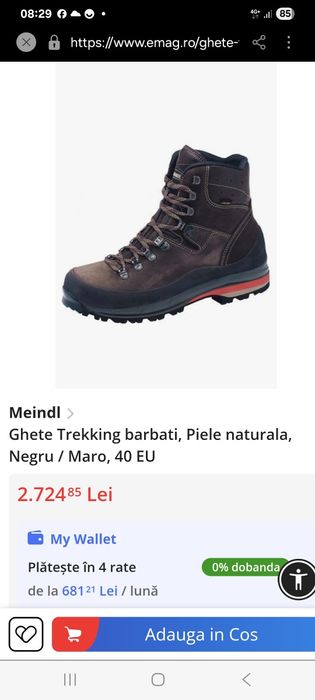 Bocanci meindl nr 44