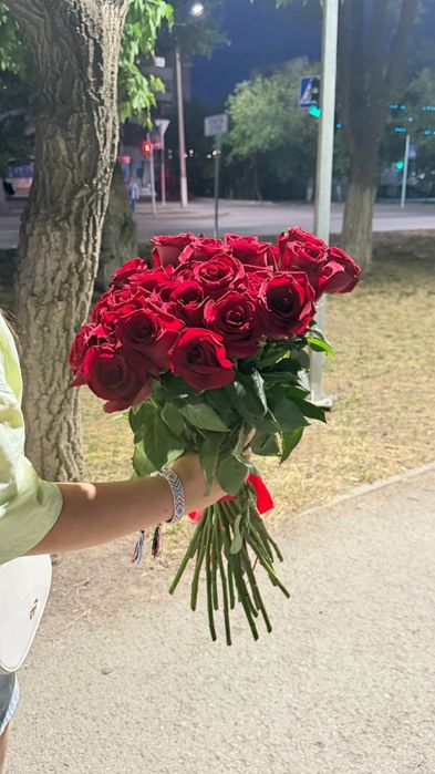 Розы 27 шт караганда