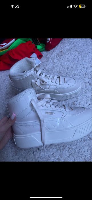 adidasi puma cu platforma