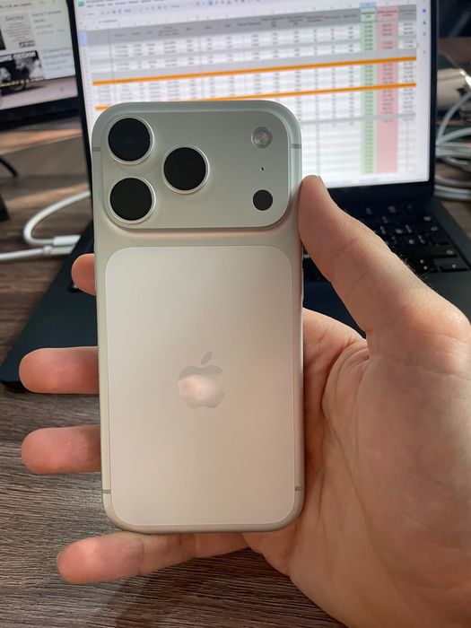 Iphone 17 pro 256gb silver dual esim 100%