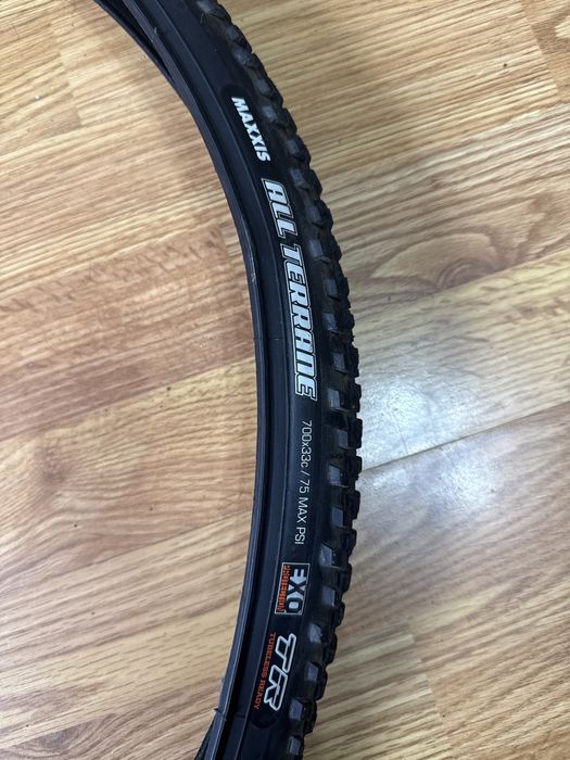 Cauciucuri ciclocros Maxxis ALL Terrane / Suport harti Klickfix Minimap