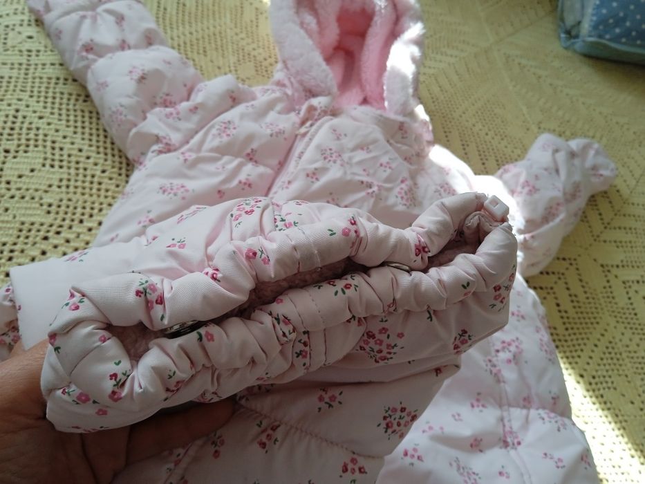 Бебешки космонавт/чувалче за момиче Mothercare, размер 9-12 м