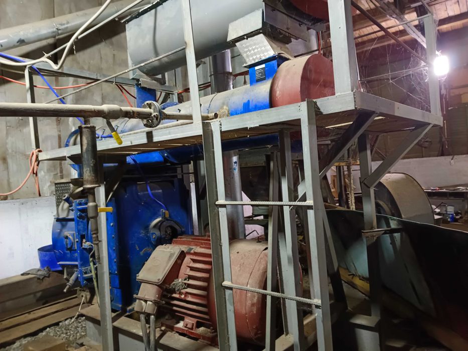 Линия гранулирования отрубей