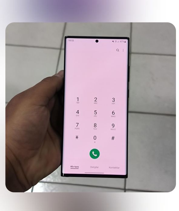 Samsung note 20 zor holatta