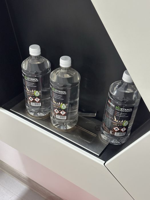 Șemienu decoretiv pe bioetanol