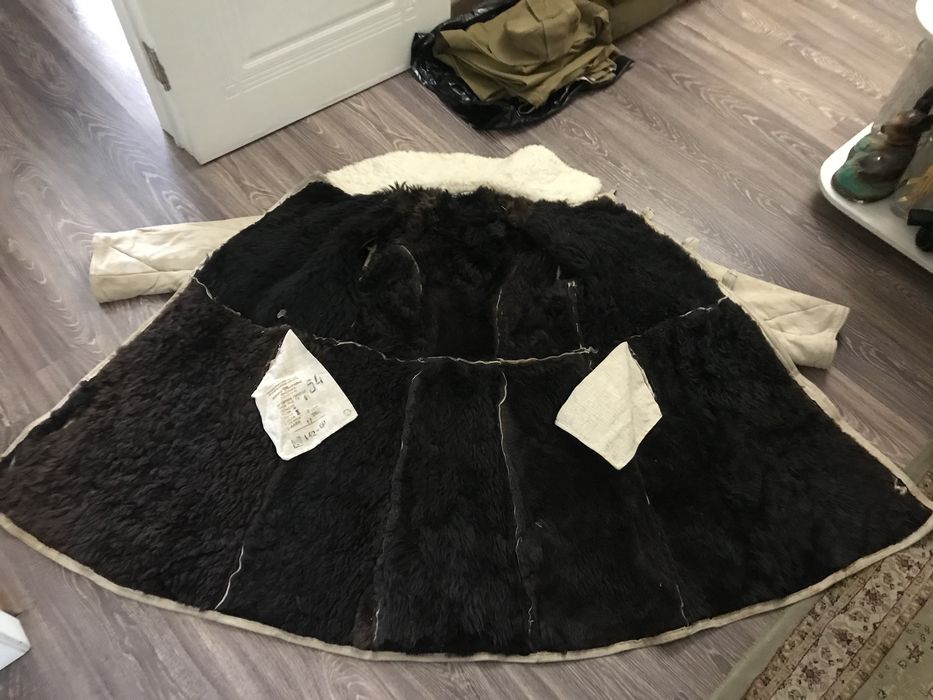 Бекеша СССР тулуп овчина!