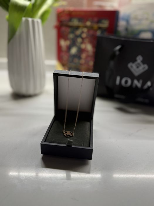 Colier IONA Jewelry – Colibri, aur roz 14K
