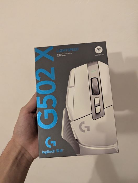 Беспроводна Мышь Logitech G502 X LIGHTSPEED белый