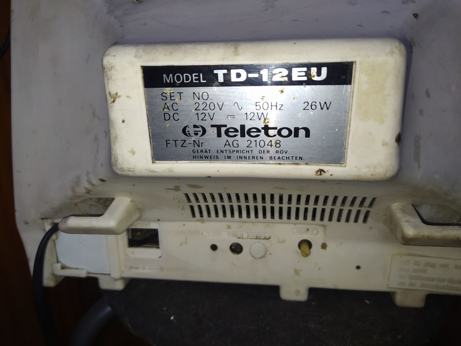 Телевизор японский Mitsubishi Electric Teleton 12-EU