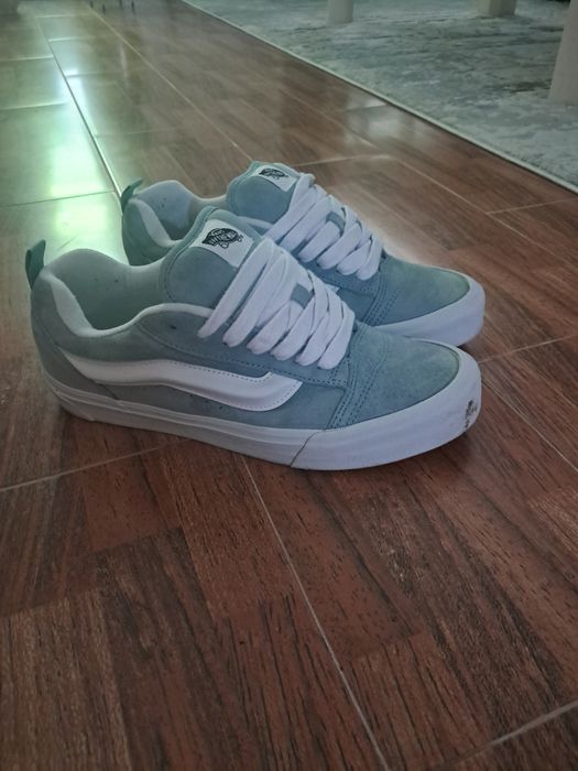 Vans Knu Skool  mist gray în stare foarte bună